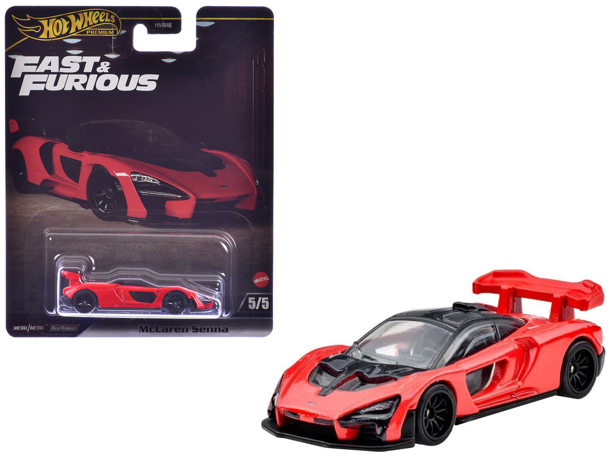 McLaren Senna Red "Fast X" (2023) Movie "Fast & Furious" Series Diecast Model Car by Hot Wheels-2