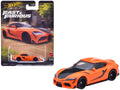 2021 Toyota GR Supra Orange and Black "F9" (2021) Movie "Fast & Furious" Series Diecast Model Car by Hot Wheels-0