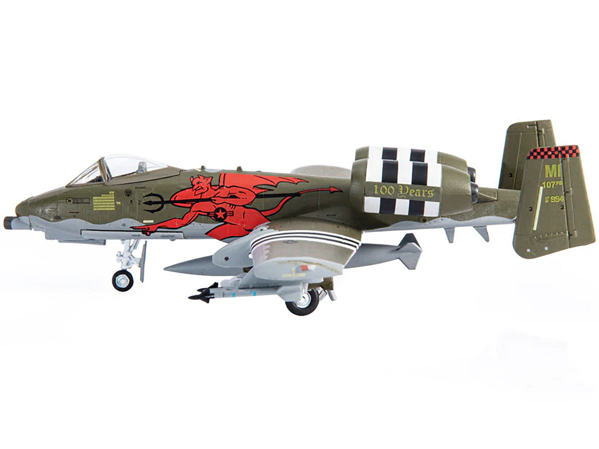 Fairchild Republic A-10A Thunderbolt II 107th Fighter Squadron 1/144 Model-1