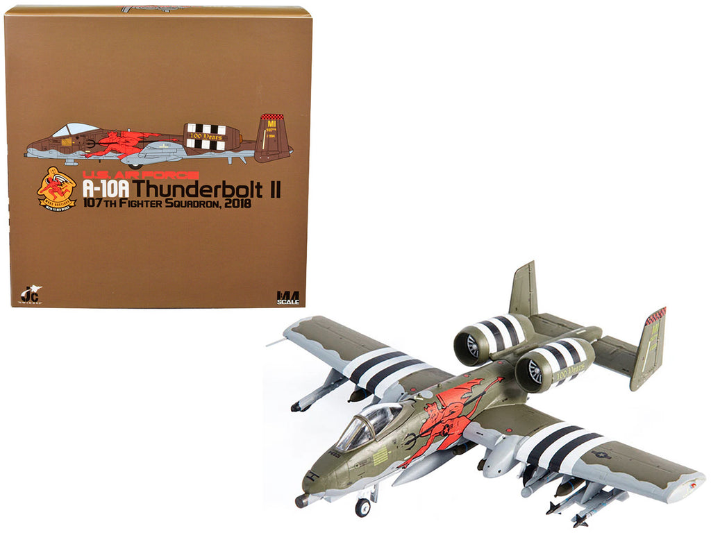 Fairchild Republic A-10A Thunderbolt II 107th Fighter Squadron 1/144 Model-0