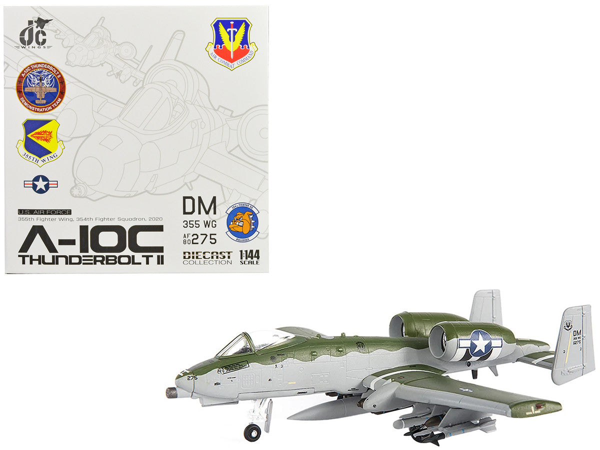 Fairchild Republic A-10C Thunderbolt II 1/144 Diecast Model US Air Force-0