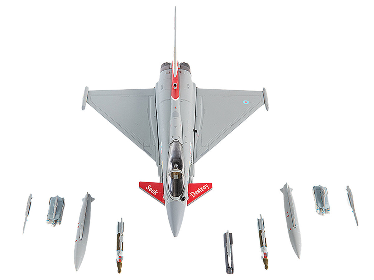 JC Wings 1/72 Eurofighter Typhoon FGR4 RAF No.41 Squadron Diecast Model-0