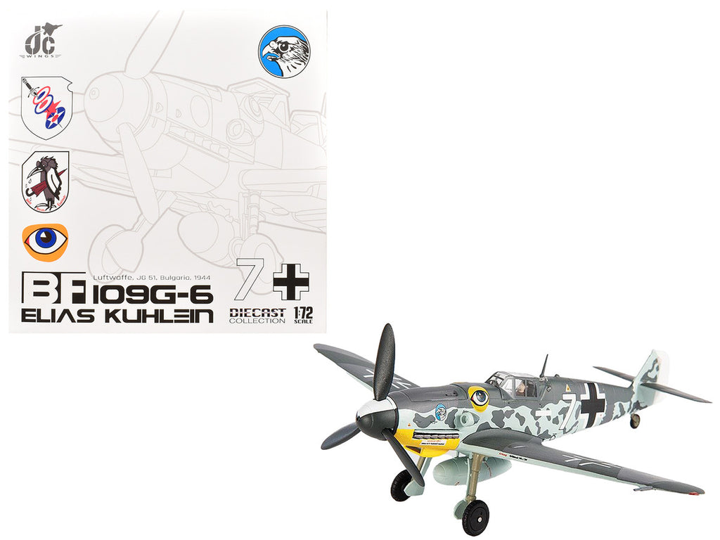 Messerschmitt BF 109G-6 Fighter Aircraft 1/72 Diecast Model WWII-0