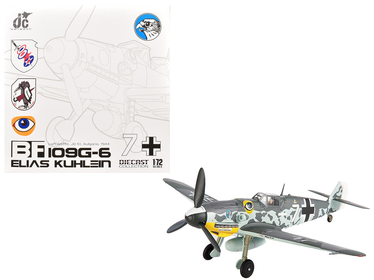 Messerschmitt BF 109G-6 Fighter Aircraft 1/72 Diecast Model WWII-0
