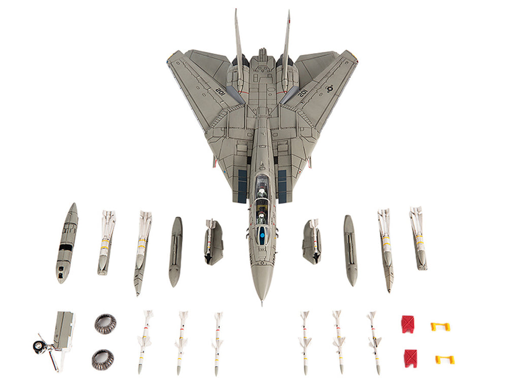 Grumman F-14A Tomcat VF-41 Black Aces 1/72 US Navy Model-2