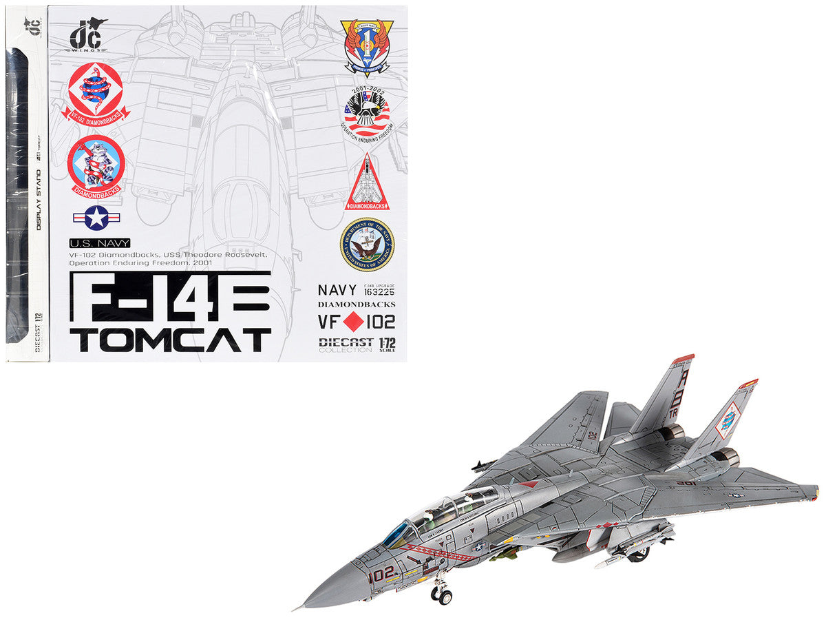 JC Wings 1/72 Grumman F-14B Tomcat VF-102 Diecast Model US Navy-4