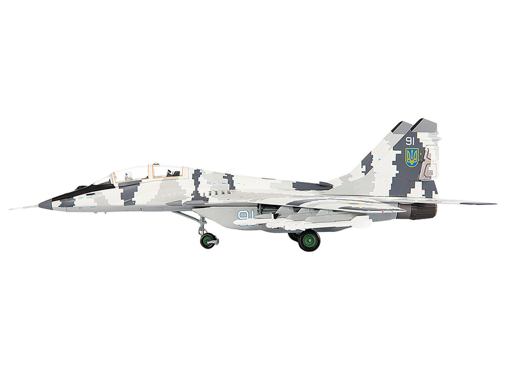 Mikoyan MiG-29UB 1/72 Diecast Model Ukrainian Air Force Fighter Jet-2