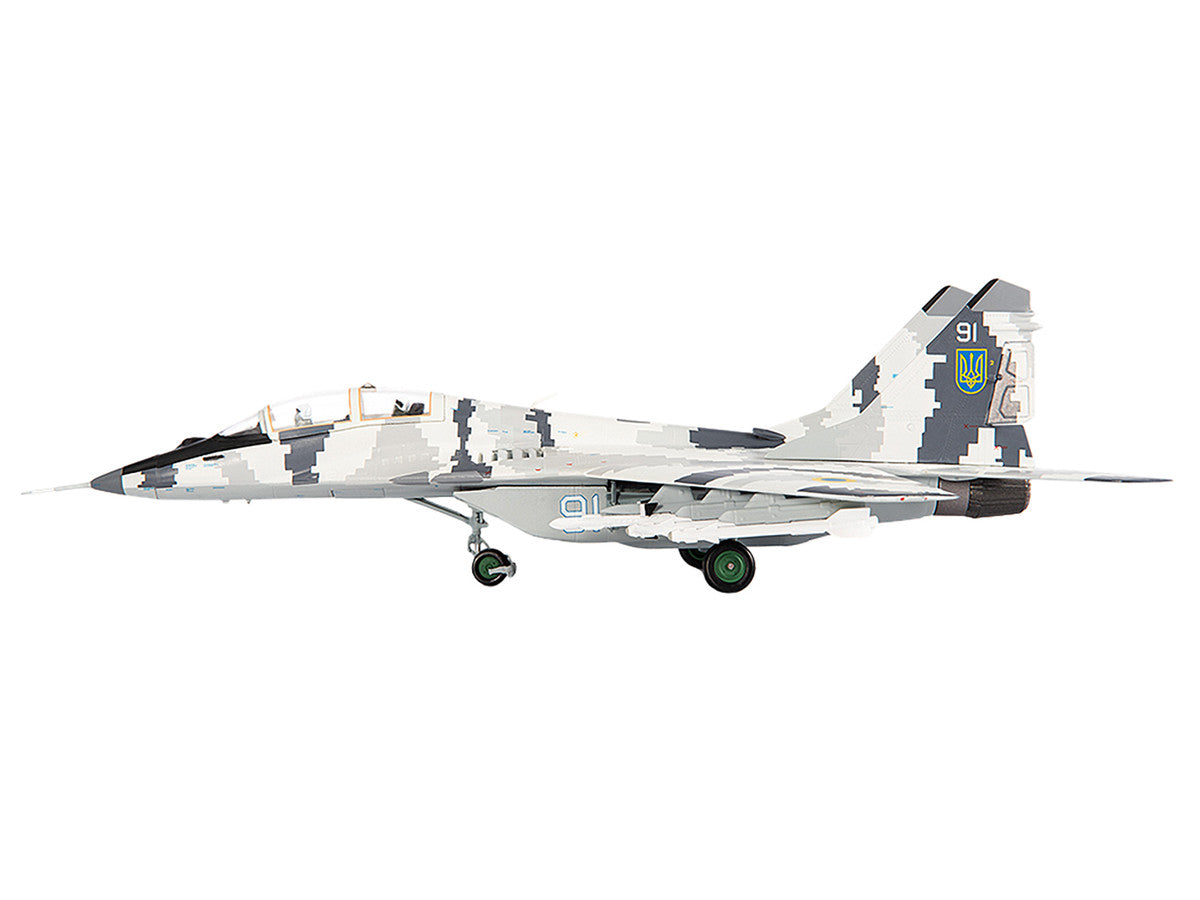 Mikoyan MiG-29UB 1/72 Diecast Model Ukrainian Air Force Fighter Jet-2