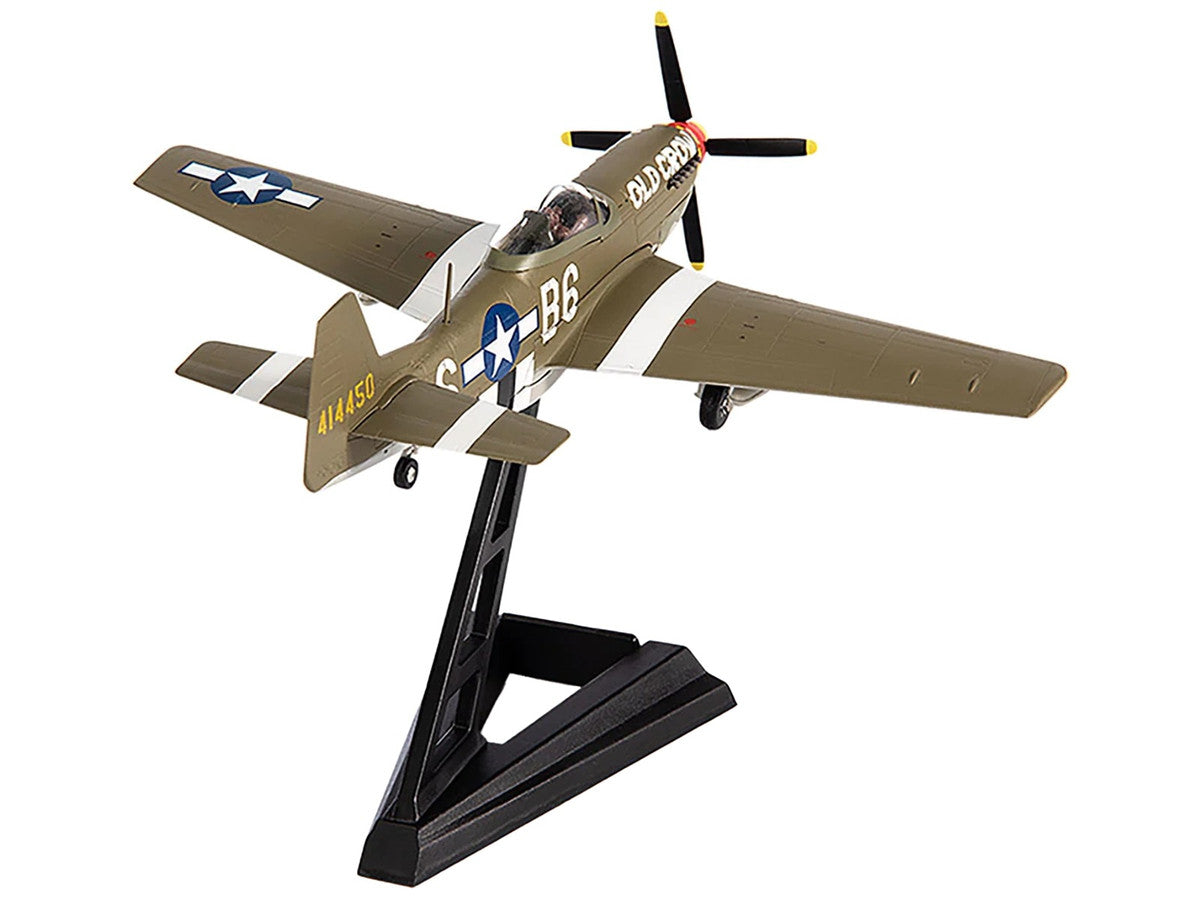 North American P-51D Mustang 1/72 Diecast Model WWII Fighter Plane-2