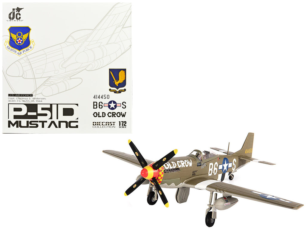North American P-51D Mustang 1/72 Diecast Model WWII Fighter Plane-0