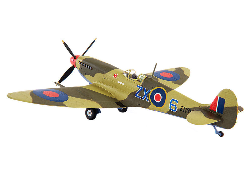 Supermarine Spitfire MK IXC 1/72 Diecast WWII Fighter Model RAF Polish Team-2