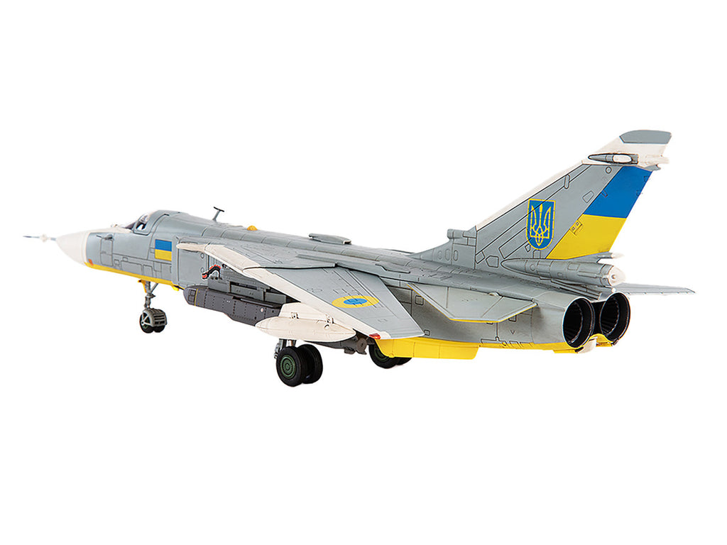JC Wings 1/72 Sukhoi Su-24M Fencer-D Ukraine War 2023 Diecast Model-2