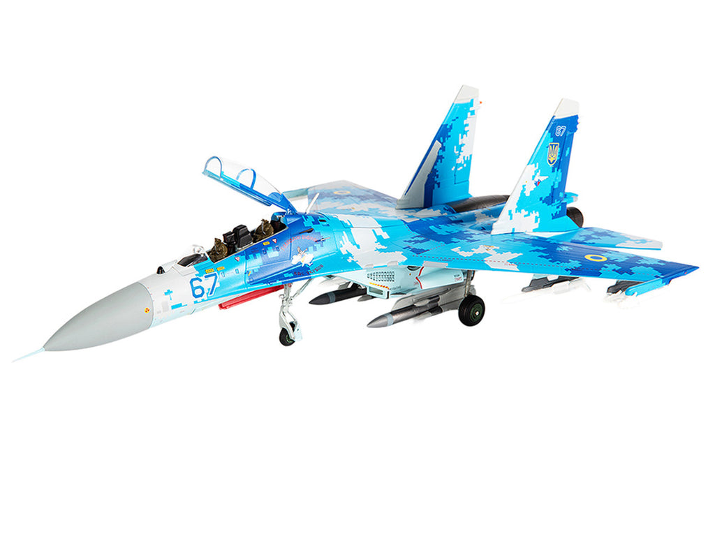 JC Wings Sukhoi Su-27UB Flanker 1/72 Ukrainian Air Forces Model-2