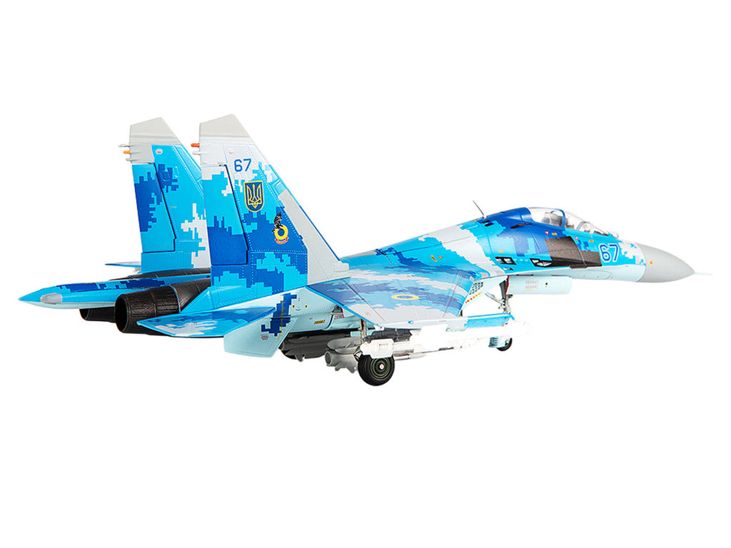 JC Wings Sukhoi Su-27UB Flanker 1/72 Ukrainian Air Forces Model-3
