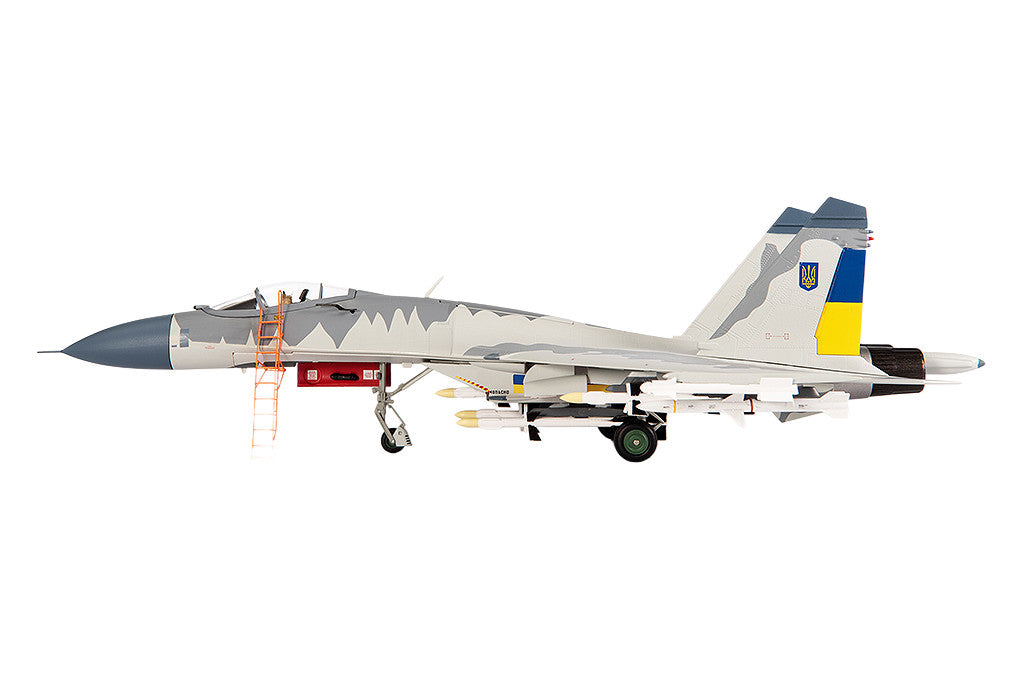 JC Wings 1/72 Sukhoi Su-27 Flanker Ukraine War Diecast Model-1