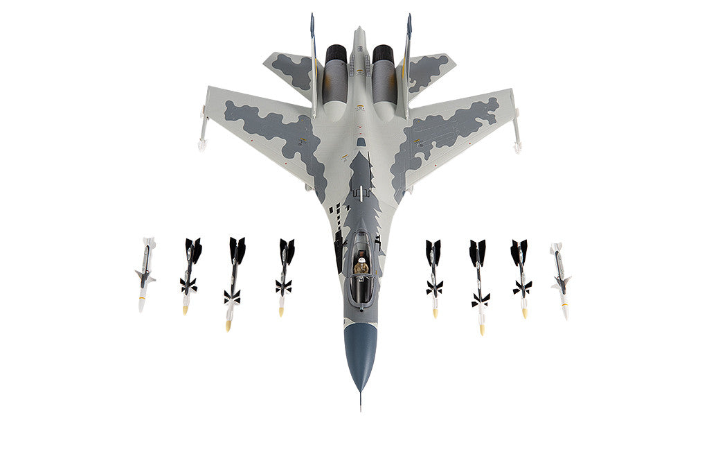 JC Wings 1/72 Sukhoi Su-27 Flanker Ukraine War Diecast Model-3