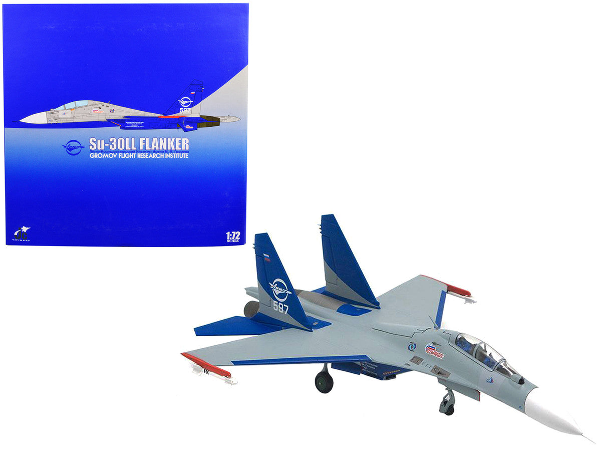 Sukhoi Su-30LL Flanker-C 1/72 Diecast Fighter Model by JC Wings-0