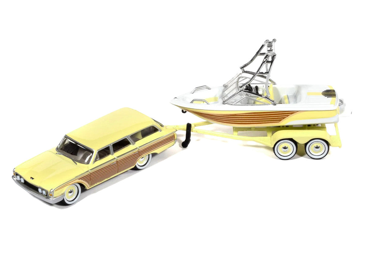 "Tow & Go" 2026 Release 2 Set of 3 pieces 1/64 Diecast Model Cars by Johnny Lightning-3