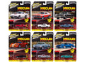 "Muscle Cars USA" 2025 Release 3 Set B of 6 pieces "MECUM Auctions" 1/64 Diecast Model Cars by Johnny Lightning-0