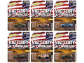 "Military" Set B of 6 pieces 2025 Release 1 Limited Edition Diecast Models by Johnny Lightning-0