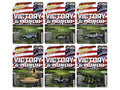 "Military" Set A of 6 pieces 2025 Release 2 Limited Edition 1/64 Diecast Model Cars by Johnny Lightning-0
