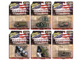 "Military" Set A of 6 pieces 2026 Release 1 Limited Edition 1/64 Diecast Model Cars by Johnny Lightning-0