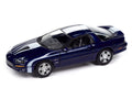 2002 Chevrolet Nickey Camaro ZL1 Navy Blue Metallic with White Stripes "Muscle Cars USA" Series 1/64 Diecast Model Car by Johnny Lightning-0