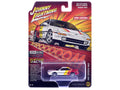 1991 Toyota MR2 White with Stripes "Hobby Exclusive" Series Limited Edition to 3720 pieces Worldwide 1/64 Diecast Model Car by Johnny Lightning-0