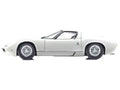 Lamborghini Miura P 400 White 1/18 Diecast Model Car by Kyosho-0