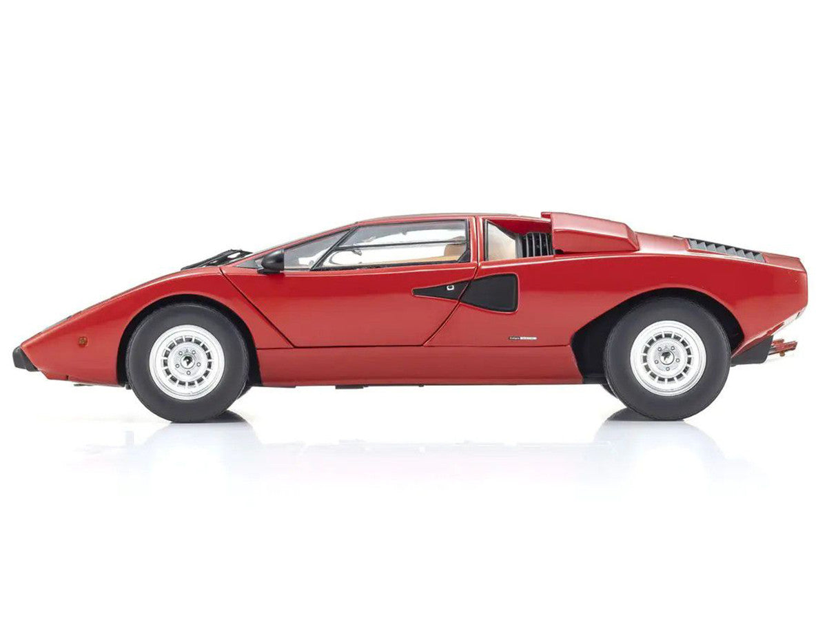 Kyosho Lamborghini Countach LP 400 Red 1/18 Diecast Model Car-1