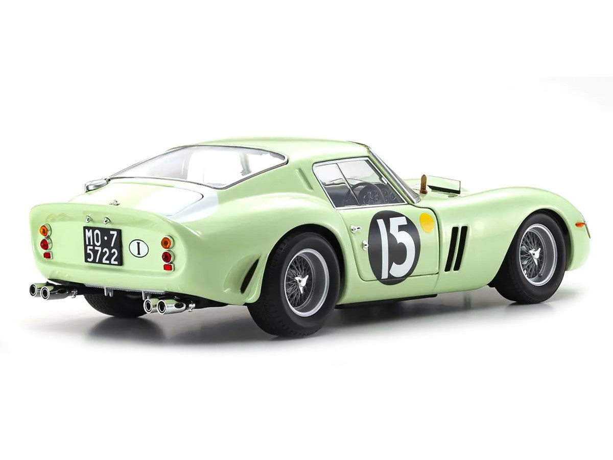 Kyosho Ferrari 250 GTO #15 1962 Goodwood Tourist Trophy 1/18 Diecast Model-1