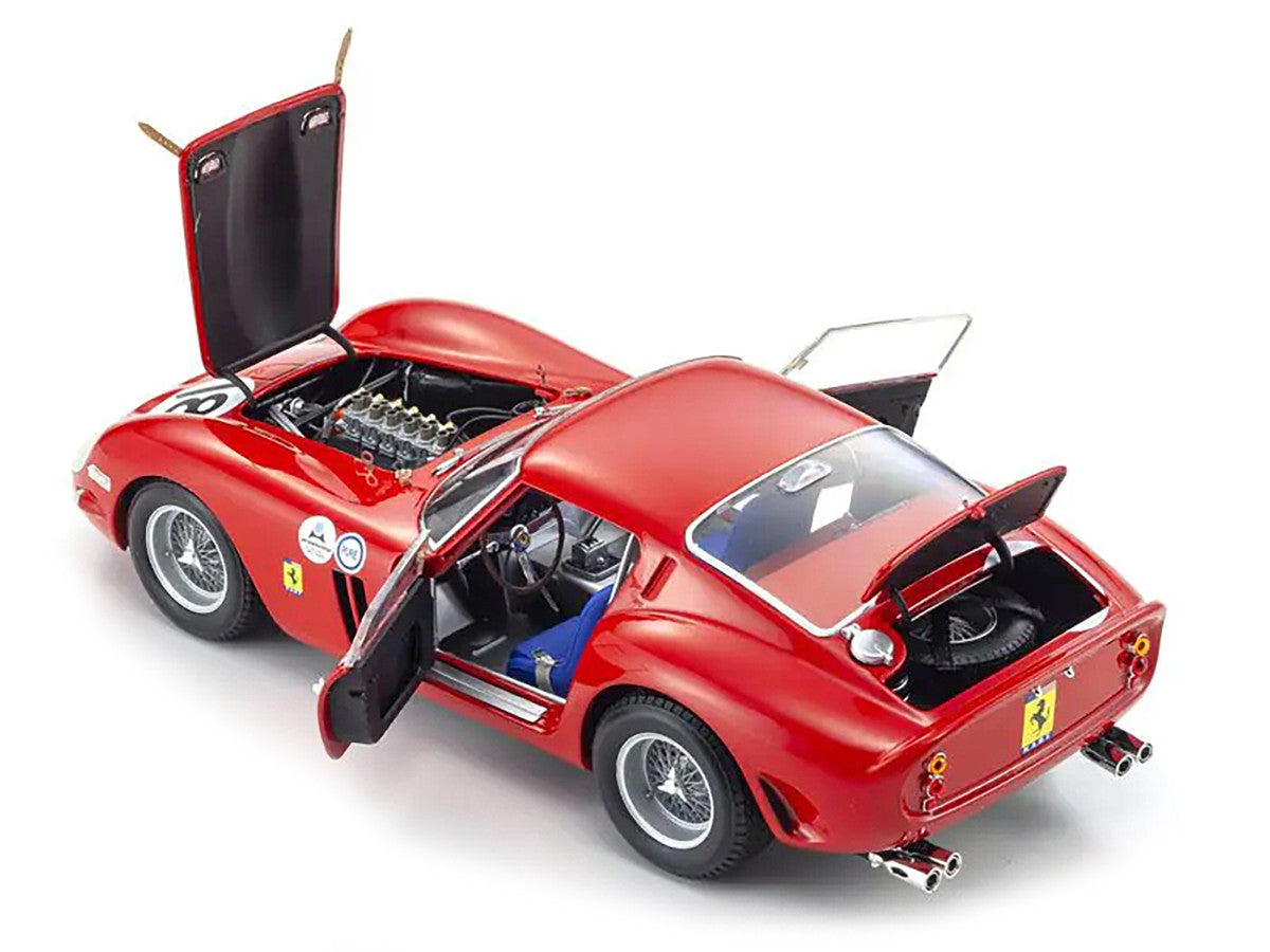 Kyosho 1/18 Ferrari 250 GTO #18 Pedro Rodriguez Diecast Model Car-3