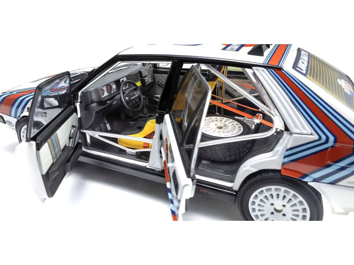 Kyosho 1/18 Lancia Delta HF 4WD Martini Racing Diecast Model-0