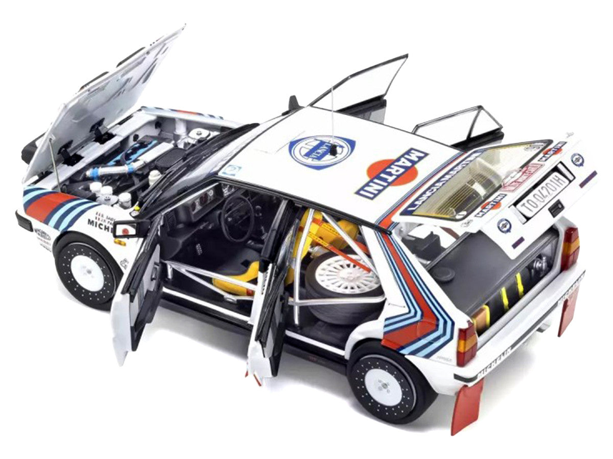 Lancia Delta HF 4WD 1/18 Diecast Model Rally Monte Carlo Winner-2