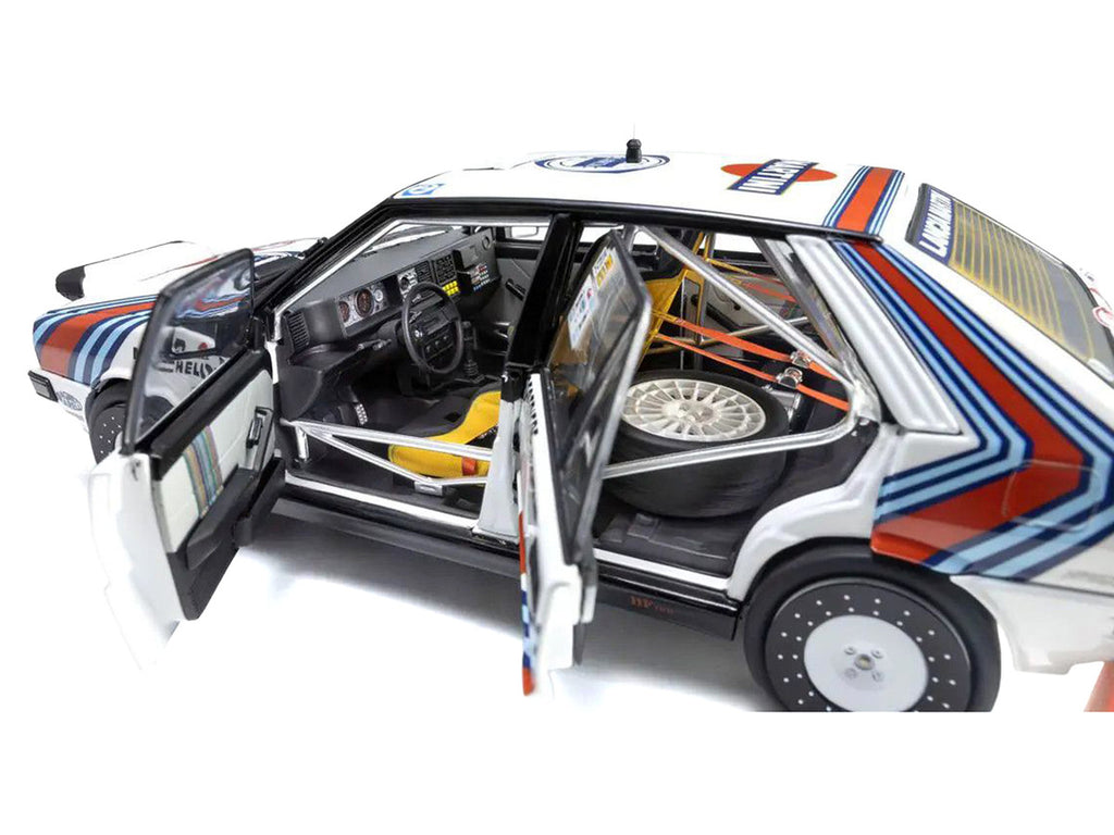 Lancia Delta HF 4WD 1/18 Diecast Model Rally Monte Carlo Winner-1