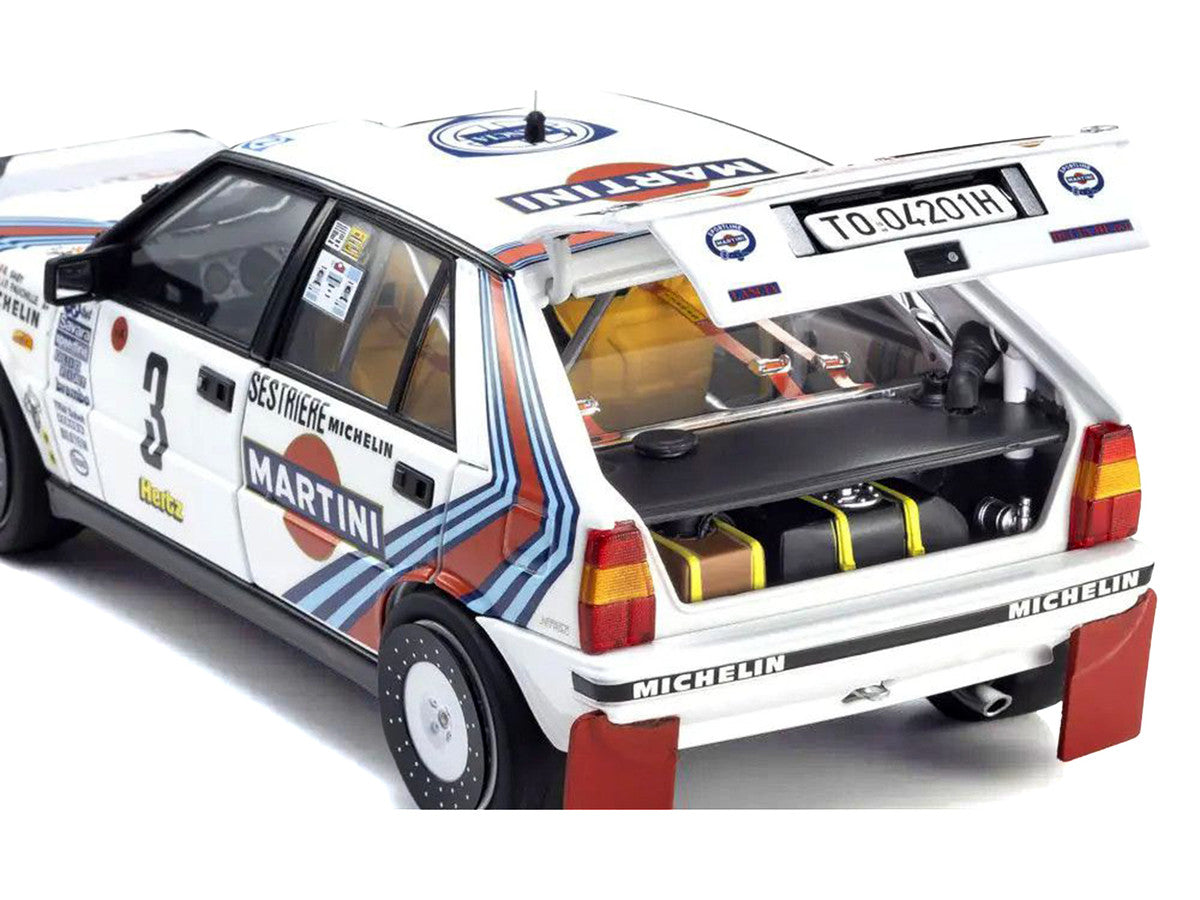 Lancia Delta HF 4WD 1/18 Diecast Model Rally Monte Carlo Winner-3