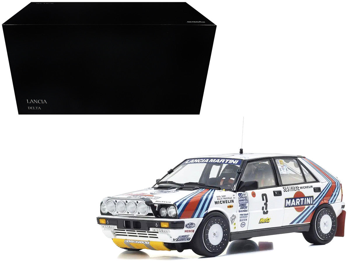 Lancia Delta HF 4WD 1/18 Diecast Model Rally Monte Carlo Winner-4