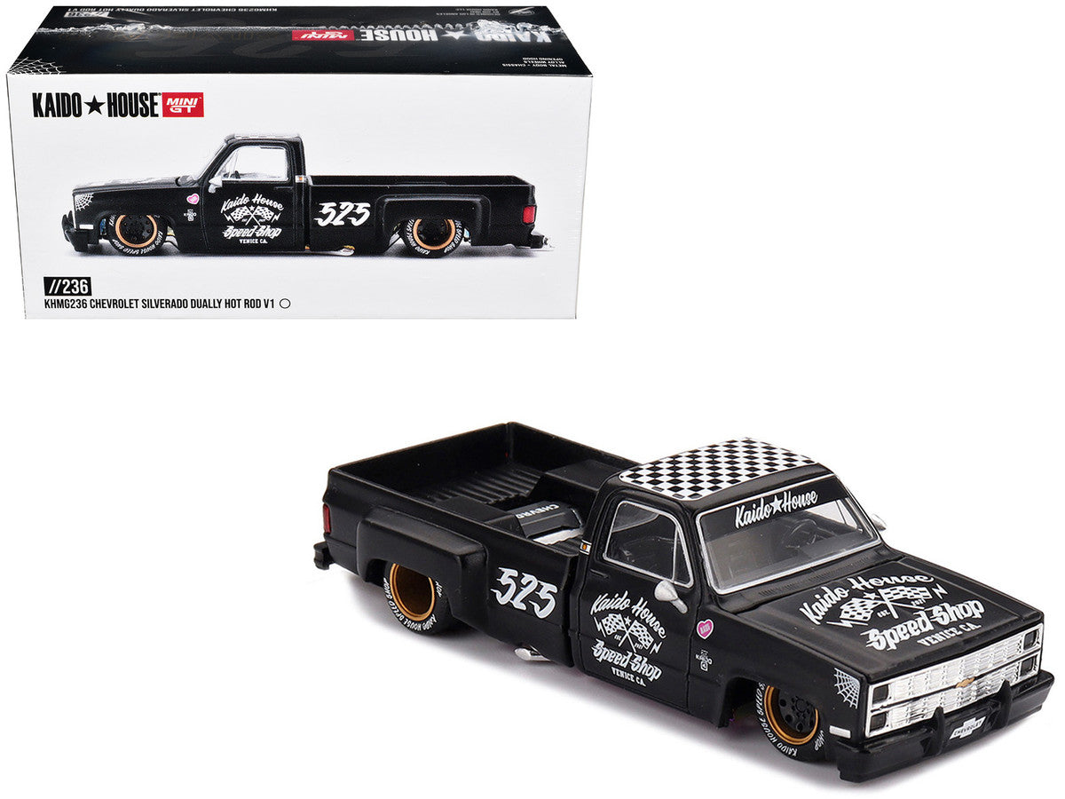 Mini GT 1:64 Kaido House Chevrolet Silverado Dually Hot Rod V1 — product image 5