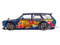 Datsun Kaido 510 Wagon RHD (Right Hand Drive) "Koi Wagon V1" Blue with Koi Fish Graphics (Designed by Jun Imai) "Kaido House" Special 1/64 Diecast Model Car by Mini GT-0
