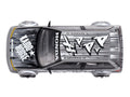 Honda Civic (EF) "Manga V1" Gray Metallic with Graphics (Designed by Jun Imai) "Kaido House" Special 1/64 Diecast Model Car by Mini GT-0