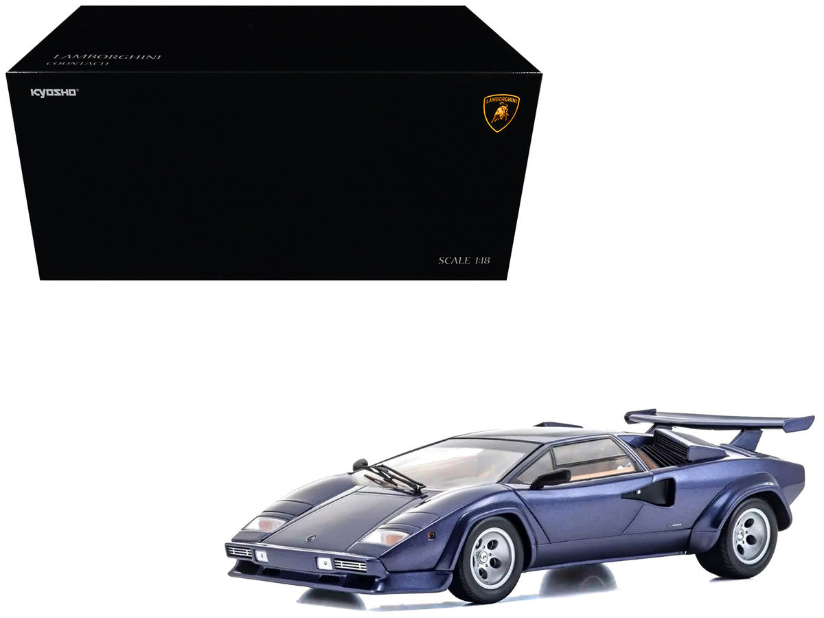 Kyosho 1/18 Lamborghini Countach LP 5000 Quattrovalvole Diecast Model Car-4