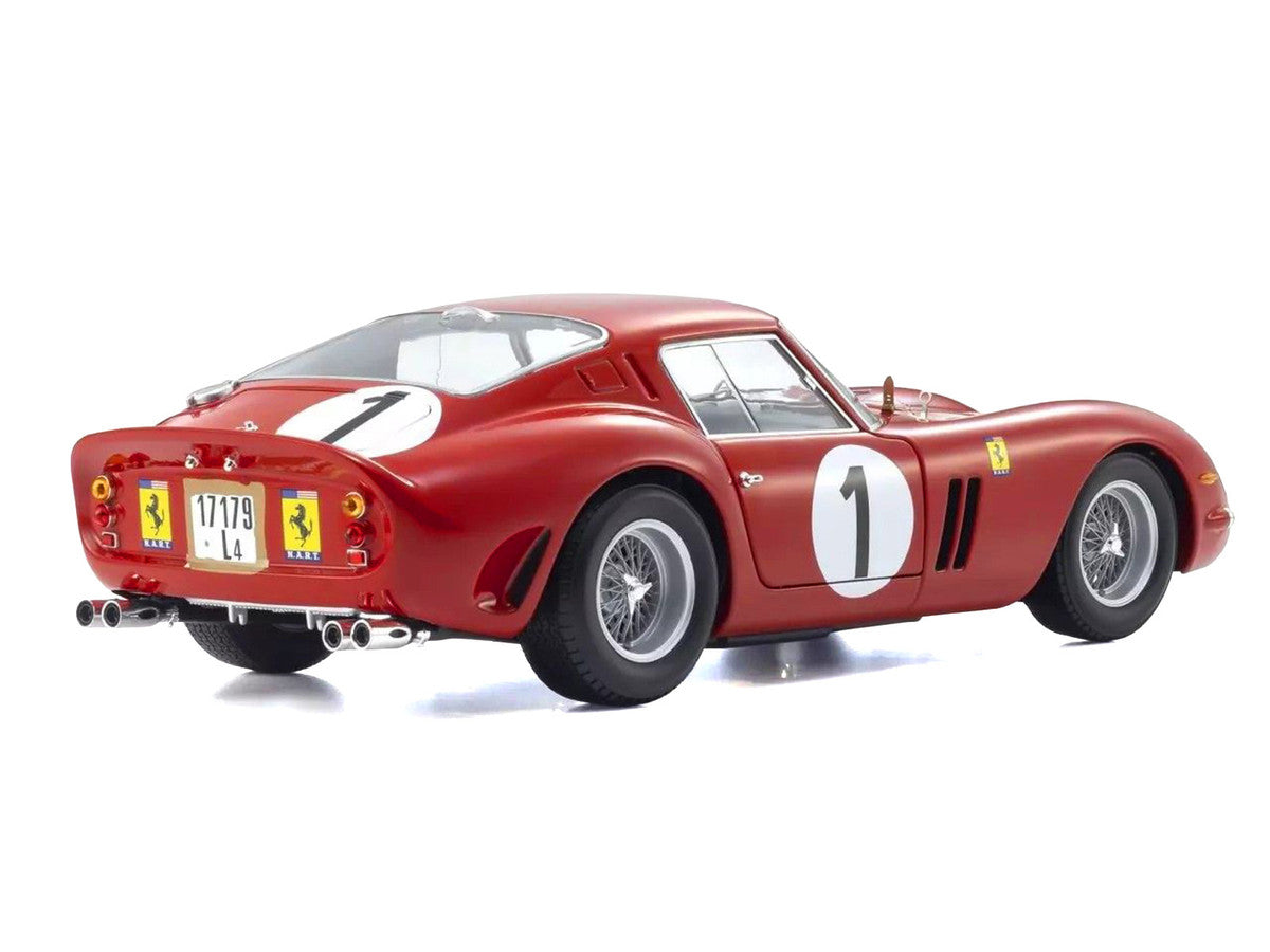 Kyosho 1/18 Ferrari 250 GTO NART #1 1962 Diecast Model Car-2