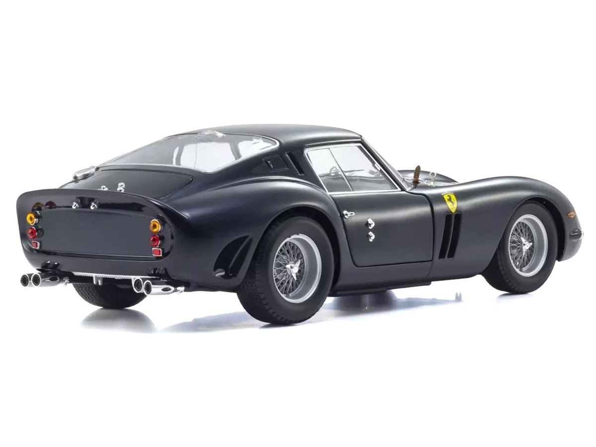 Ferrari 250 GTO 1/18 Diecast Model Car Dark Blue Metallic Kyosho-0