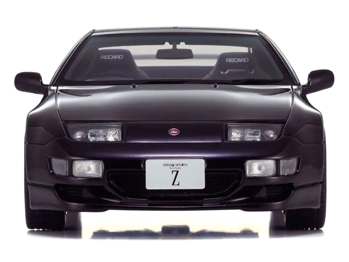 Kyosho 1/18 Nissan Fairlady Z Z32 Version R RHD Purple Metallic Model Car-2