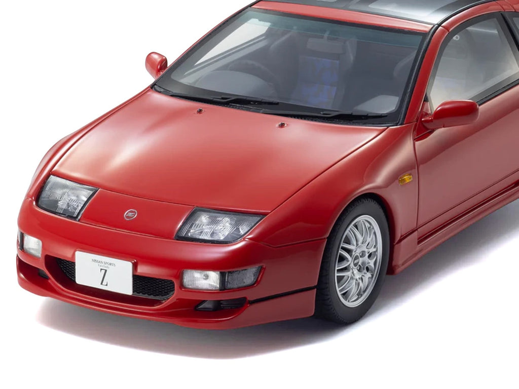 Kyosho 1/18 Nissan Fairlady Z32 Version R 2by2 RHD Red Model Car-2