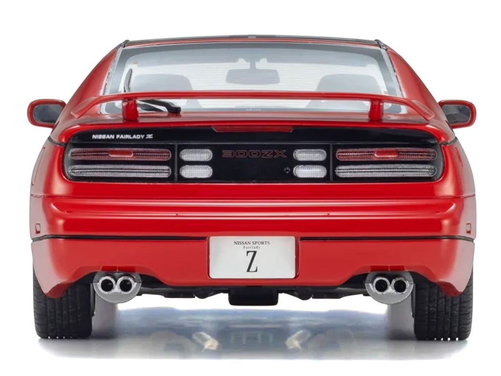 Kyosho 1/18 Nissan Fairlady Z32 Version R 2by2 RHD Red Model Car-1
