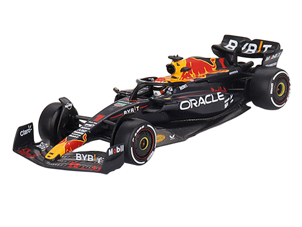 Red Bull Racing RB19 #1 Max Verstappen Winner Formula One F1 "Bahrain GP" (2023) Limited Edition 1/64 Die Cast Model Car by Mini GT-1