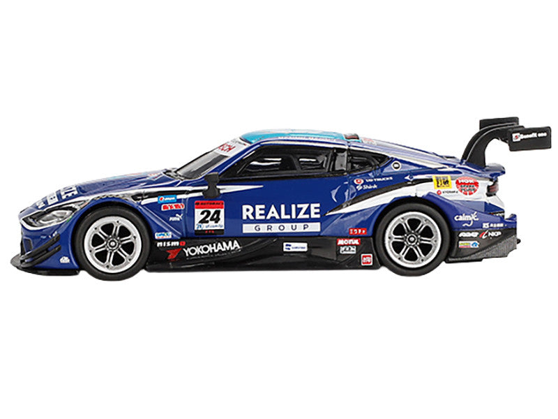 Nissan Z GT500 #24 Daiki Sasaki - Kohei Hirate "Kondo Racing - Realize Group" "Super GT Series" (2023) Limited Edition 1/64 Diecast Model Car by Mini GT-1