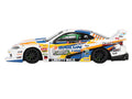 Nissan "LB-Super Silhouette" S15 SILVIA RHD (Right Hand Drive) #555 Yukio Fausto "Formula Drift Japan" (2023) Limited Edition 1/64 Diecast Model Car by Mini GT-0