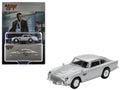 Aston Martin DB5 Birch Silver Metallic 007 James Bond "Casino Royale" (2006) Movie Limited Edition 1/64 Diecast Model Car by Mini GT-0